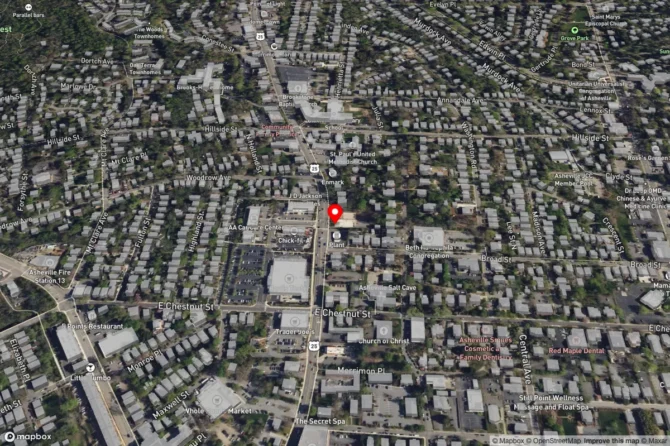 Aerial view of 167 MERRIMON AVE