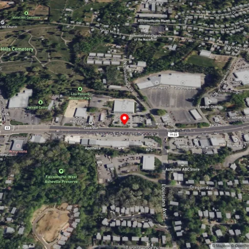 Aerial view of 1047 PATTON AVE
