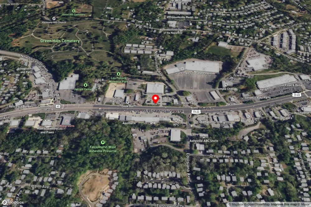 Aerial view of 1047 PATTON AVE